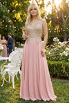 Load image into Gallery viewer, LA Merchandise LAV5233 Long Chiffon Mother of the Bride Dress - - Mother of the Bride Dress LAV