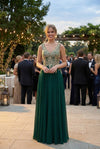 Load image into Gallery viewer, LA Merchandise LAV5233 Long Chiffon Mother of the Bride Dress - - Mother of the Bride Dress LAV