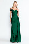 Load image into Gallery viewer, Wholesale Formal Dress Off The Shoulder Ruched Prom Gown By LAF5320