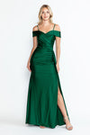 Load image into Gallery viewer, Wholesale Formal Dress Off The Shoulder Ruched Prom Gown By LAF5320