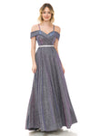 Load image into Gallery viewer, Wholesale Formal Dress Sweetheart Embellished Evening Gown By LAF5236 - PURPLE - Dress LAF
