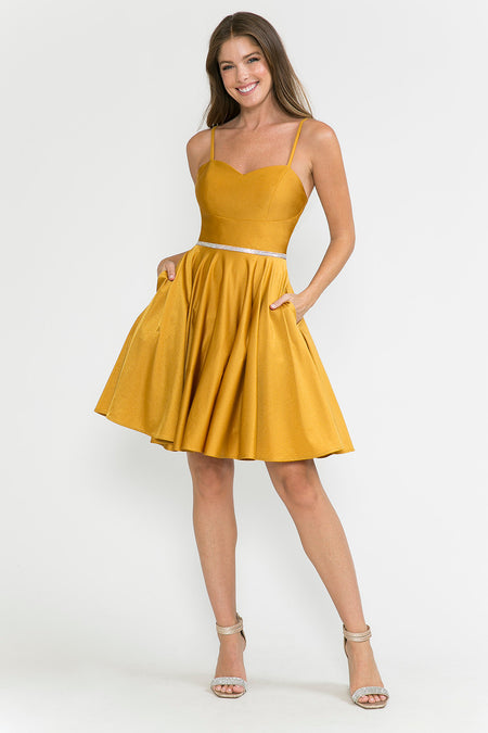 Wholesale Cocktail Dress Sweetheart Embellished Party Dress By LAF5261