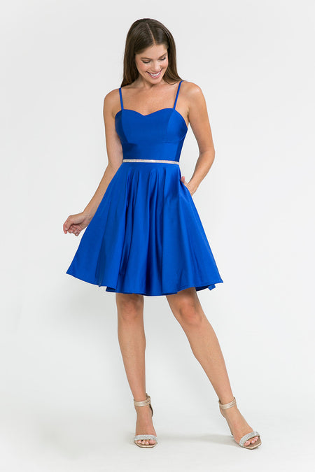 Wholesale Cocktail Dress Sweetheart Embellished Party Dress By LAF5261