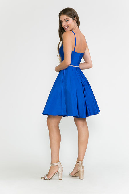 Wholesale Cocktail Dress Sweetheart Embellished Party Dress By LAF5261