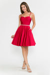 Load image into Gallery viewer, Wholesale Cocktail Dress Sweetheart Embellished Party Dress By LAF5261