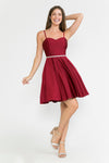 Load image into Gallery viewer, Wholesale Cocktail Dress Sweetheart Embellished Party Dress By LAF5261