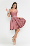 Load image into Gallery viewer, Wholesale Cocktail Dress Sweetheart Embellished Party Dress By LAF5261