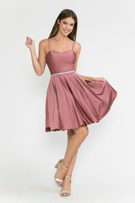 Wholesale Cocktail Dress Sweetheart Embellished Party Dress By LAF5261