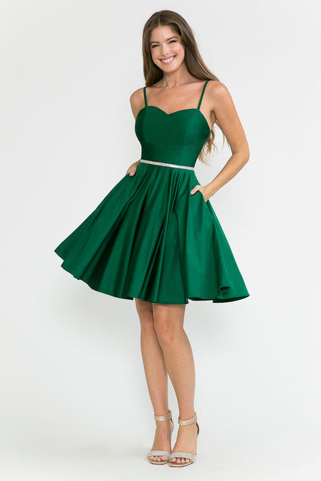 Wholesale Cocktail Dress Sweetheart Embellished Party Dress By LAF5261