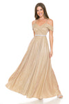 Load image into Gallery viewer, Wholesale Formal Dress Sweetheart Embellished Evening Gown By LAF5236 - ORANGE - Dress LAF