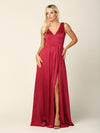 Load image into Gallery viewer, Formal Sleeveless Long Bridesmaid Dress By LA Merchandise LAV3423 - Burgundy - Bridesmaids Dress LAV