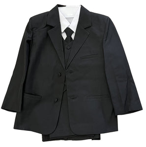 LA Merchandise  LA8225 Handsome 5 piece Boys Suit Set with Tie & Vest