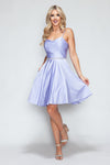 Load image into Gallery viewer, Wholesale Cocktail Dress Sweetheart Embellished Party Dress By LAF5261