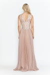 Load image into Gallery viewer, Wholesale Mother Of The Bride Dress V-Neck Formal Gown By LAF8341 - - Dress LAF