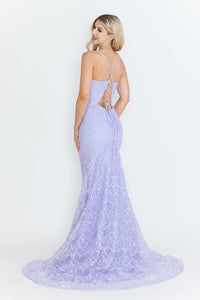 Wholesale Prom Dress V-Neck Spaghetti Strap Formal Gown By LAF8338