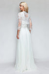 Load image into Gallery viewer, Wholesale Wedding Dress V-Neck Sleeveless Engagement Gown By LAF8341