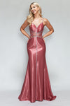 Load image into Gallery viewer, Wholesale Red Carpet Dress Sweetheart Mermaid Prom Gown By LAF8344 - MAUVE - Dress LAF