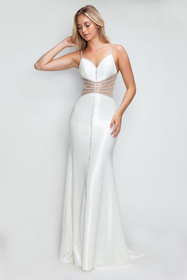 Wholesale Bridal Dress Sweetheart Fitted Sheer Wedding Gown By LAF8344