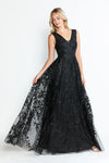 Load image into Gallery viewer, Wholesale Formal Dress V-Neck Sleeveless A-Line Gala Gown By LAF8337