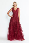 Load image into Gallery viewer, Wholesale Formal Dress V-Neck Sleeveless A-Line Gala Gown By LAF8337