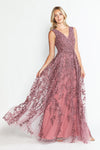 Load image into Gallery viewer, Wholesale Formal Dress V-Neck Sleeveless A-Line Gala Gown By LAF8337