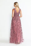 Load image into Gallery viewer, Wholesale Formal Dress V-Neck Sleeveless A-Line Gala Gown By LAF8337