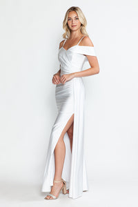 Wholesale Wedding Dress Off The Shoulder Sheath Bridal Gown By LAF5320