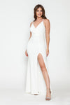 Load image into Gallery viewer, Wholesale Bridal Dress High Slit Ruched Fitted Wedding Gown By LAF5310