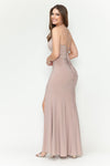 Load image into Gallery viewer, Wholesale Red Carpet Dress V-Neck High Slit Formal Gown By LAF5309 - - Dress LAF