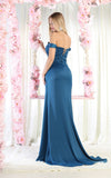 Load image into Gallery viewer, LA Merchandise LA7971 Satin Prom Gown - - Dress LA Merchandise