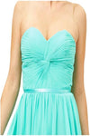 Load image into Gallery viewer, LA Merchandise LA1161 Corset Strapless Pleated Short Bridesmaids Dress - - LA Merchandise