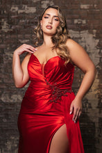 Load image into Gallery viewer, Wholesale Evening Dress Asymmetric Neck Sheath Prom Gown By LA2150