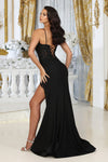 Load image into Gallery viewer, LA Merchandise LA2032 Sleeveless Sheer Corset Beaded Red-Carpet Dress - - Dress LA Merchandise