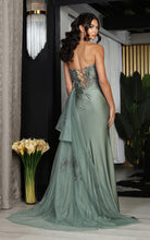 Load image into Gallery viewer, Wholesale Prom Dress High Slit Sheath Sweetheart Gown By LA2072