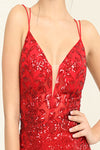 Load image into Gallery viewer, LA Merchandise LA2084 Sequin Sleeveless Cocktail Short Dress - - Dress LA Merchandise