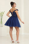 Load image into Gallery viewer, LA Merchandise LA2090 3D Butterfly A-Line Cocktail Short Dress - - Dress LA Merchandise
