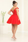 Load image into Gallery viewer, LA Merchandise LA2090 3D Butterfly A-Line Cocktail Short Dress - - Dress LA Merchandise