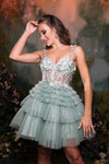 Load image into Gallery viewer, Wholesale Semi Formal Dress A-Line Sweetheart Neck By LA2097