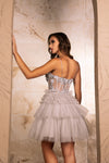 Load image into Gallery viewer, Wholesale Semi Formal Dress A-Line Sweetheart Neck By LA2097