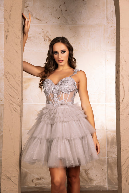 Wholesale Semi Formal Dress A-Line Sweetheart Neck By LA2097