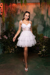 Load image into Gallery viewer, Wholesale Semi Formal Dress A-Line Sweetheart Neck By LA2097