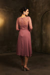 Load image into Gallery viewer, LA Merchandise LA2100 Modest Tea Length Short Mother of Bride Dress