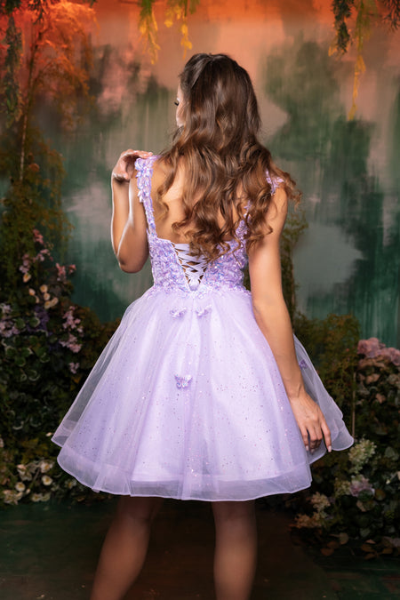 Wholesale Homecoming Sweetheart Neckline A-Line Dress By LA2105
