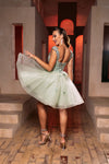 Load image into Gallery viewer, Wholesale Homecoming Sweetheart Neckline A-Line Dress By LA2105