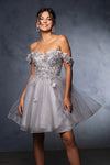 Load image into Gallery viewer, Wholesale Homecoming Sweetheart Neckline A-Line Dress By LA2105