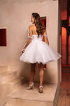 Load image into Gallery viewer, Wholesale Homecoming Sweetheart Neckline A-Line Dress By LA2105