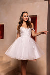 Load image into Gallery viewer, Wholesale Homecoming Sweetheart Neckline A-Line Dress By LA2105
