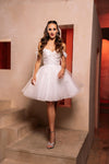 Load image into Gallery viewer, Wholesale Homecoming Sweetheart Neckline A-Line Dress By LA2105