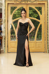 Load image into Gallery viewer, Wholesale Prom Dress Strapless Sheath Evening Gown By LA2109