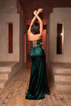Load image into Gallery viewer, Wholesale Prom Dress Strapless Sheath Evening Gown By LA2109